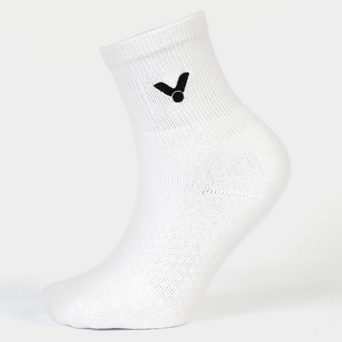 빅터 스포츠 장목양말 VT25CSC200U, 1개, White