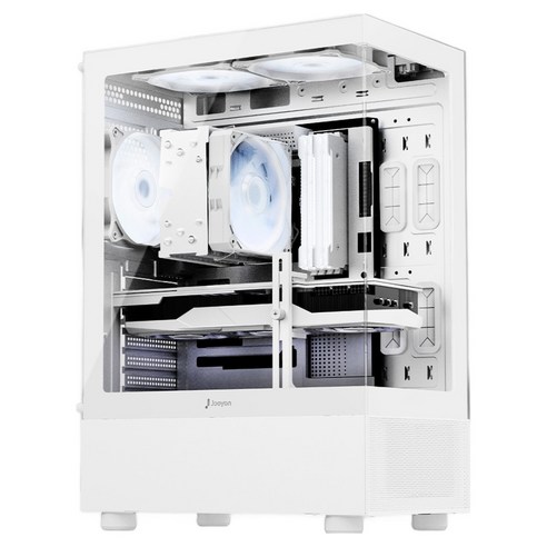 주연테크 2025 마린 라이젠5 라이젠 9000 시리즈 라데온 RX 9060 XT, 화이트, 16GB, 512GB, WIN11 Home, D396X96XTW-W