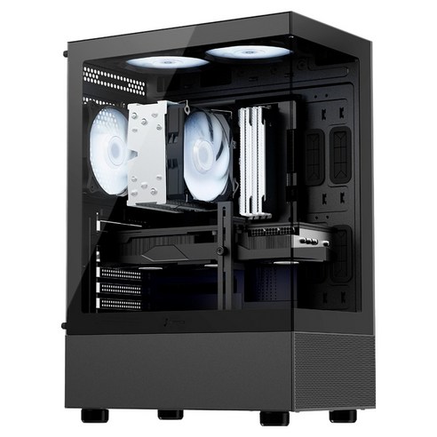 주연테크 2025 마린 라이젠5 라이젠 7000 시리즈 라데온 RX 9070 XT, 블랙, 16GB, 512GB, Free DOS, D375F97XT-B