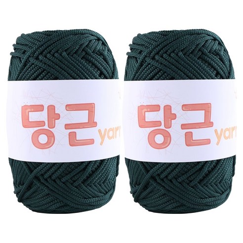 마마니트 당근 뜨개실 80g, 20 포레스트, 2개