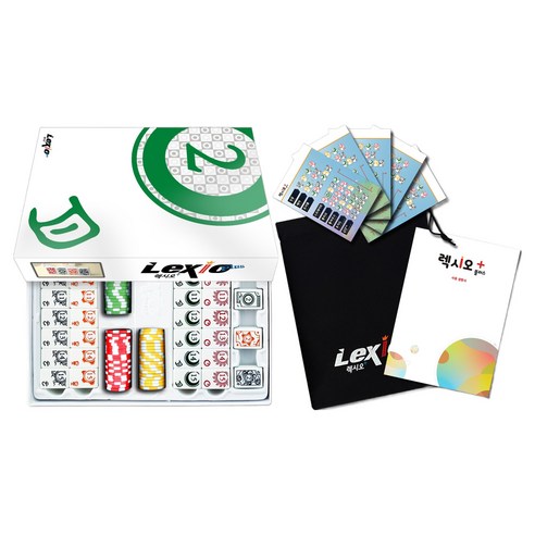 Lexio 플러스 보드게임, 화이트, 1개