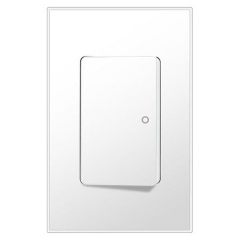 보에담 스위치 1구 1로 스노우화이트, 1개