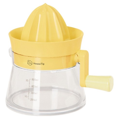 하우스팁 양방향 회전 레몬스퀴저, 1개, 500ml