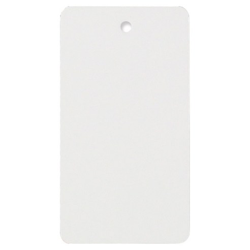 아이엔피 직사각 무지라벨택 5 x 9 cm, 화이트, 200개