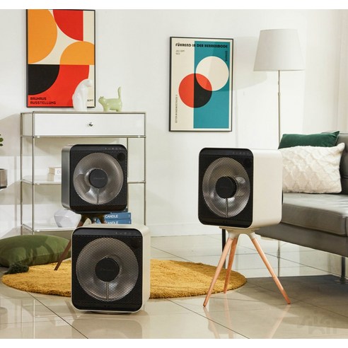 신일 에코 큐브히터 후기: 다양한 각도에서 본 제품 디자인 이미지