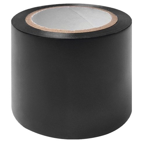 월드크린 넓은 폭 전기 테이프 검정 50mm x 10m, 1개