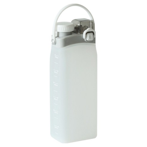 무디타 리본제이 플래티넘 실리콘 롤업 텀블러, 화이트, 600ml, 1개
