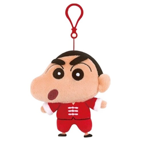 짱구 극장판 쿵후 보이즈 가방고리 짱구2, 13cm, 혼합색상, 1개