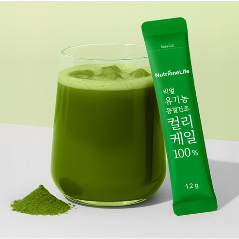 뉴트리원 리얼 유기농 동결건조 컬리케일 가루 30회분 36g, 3개 맛있게 먹은 솔직 후기 - 상품 이미지 3
