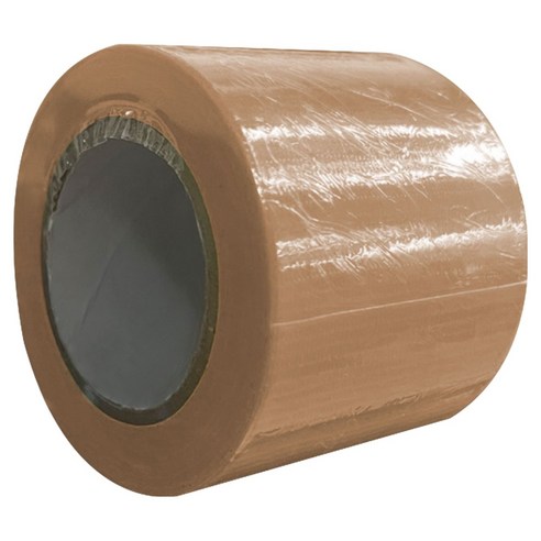 월드크린 고접착 강력 면테이프 50mm x 10m 브라운, 1개