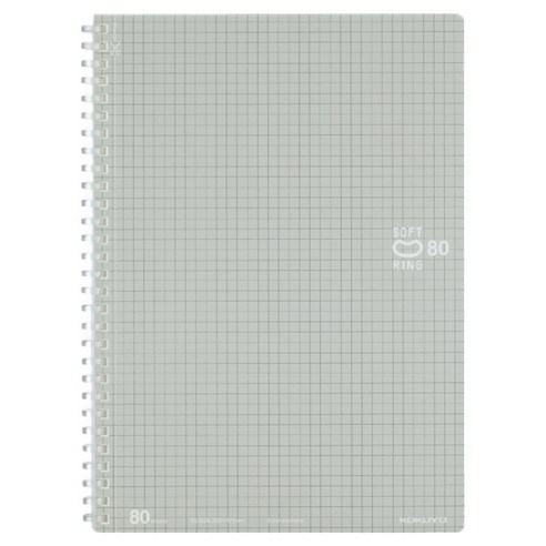 고쿠요 스프트링 베이직 도트선 노트 A5, 클리어, 1개