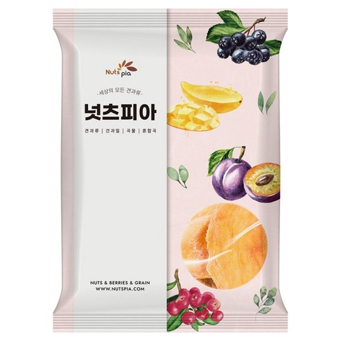 넛츠피아 건망고 슬라이스 80g × 5개