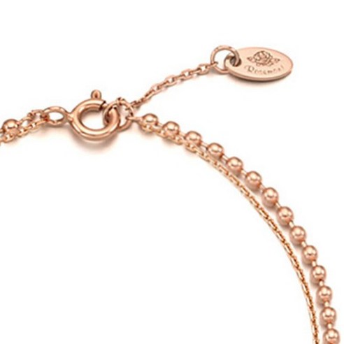 로즈몽 RC0320 실버 팔찌로 당신의 손목에 은은한 아름다움을 더하세요.