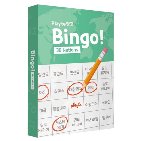 플레이트 네이션스 빙고, 혼합색상, 1개