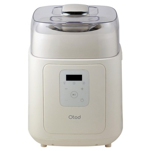 오토드 코오롱 젤라또 샤베트 아이스크림 메이커 OTDICE-100, OTDICE-100(베이지)
