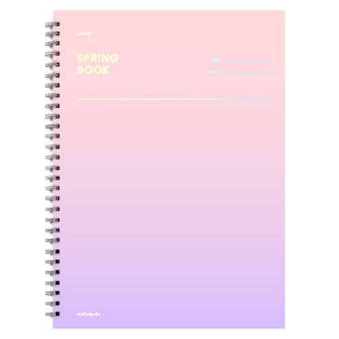 모트모트 스프링북 스퀘어드 노트, 드림캐처, 1개