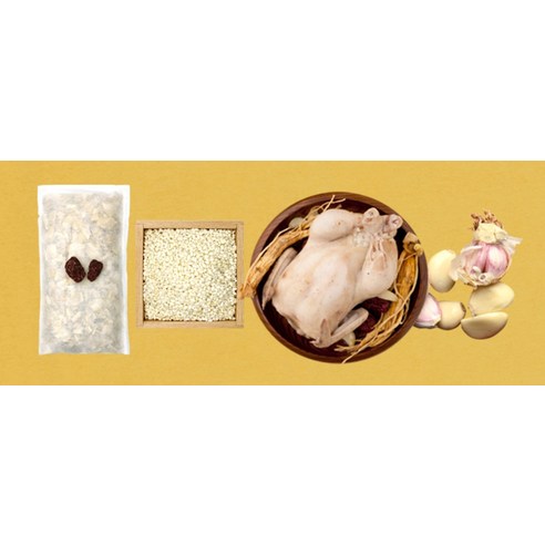 국내산 상황버섯 찹쌀 들어간 삼계탕 백숙 재료 160g, 1개 이미지 3