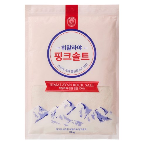 오르코 히말라야 핑크솔트, 5kg, 1개