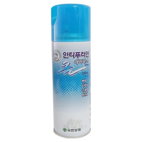 안티푸라민 유한양행 쿨 에어파스 220ml, 1개입, 1개