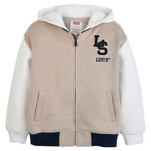리바이스키즈 남아용 바시티 후디 자켓