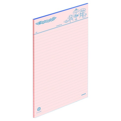 모트모트 산리오캐릭터즈 노트페이퍼, 룰드시나모롤, 40매, 1개