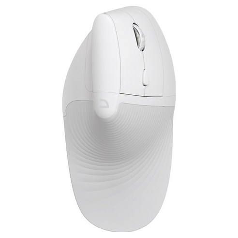 앱코 인체공학 WIRELESS FREE 무선 버티컬 마우스 WEM65, White