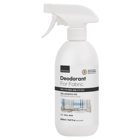 뽀숑하우스 섬유탈취제 무향, 500ml, 1개