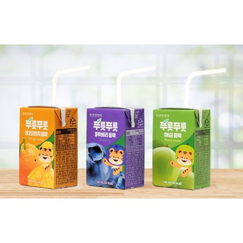 천호엔케어 푸릇푸릇 블루베리 듬뿍 어린이 주스 140ml, 24개 이미지 4
