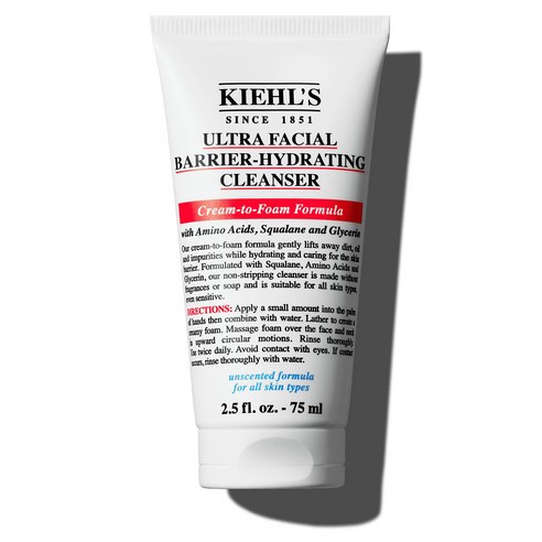 키엘 울트라 훼이셜 베리어 하이드레이팅 클렌저, 75ml, 1개