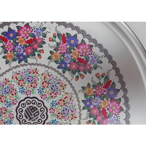 이디나 EXPO 레트로 접이식 밥상 교자상 양은밥상 특대 1호 실사용 후기 | 효과 있을까? - 상품 이미지 4