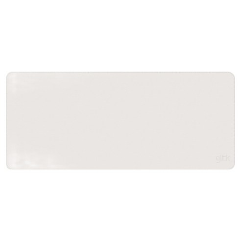 지클릭커 가죽 장패드 데스크 매트 700 x 260 mm, 밀크 화이트, 1개
