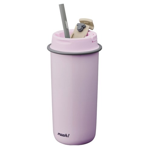 모슈 라떼 스트로우 텀블러, 핑크, 700ml, 1개 핑크, 700ml, 1개