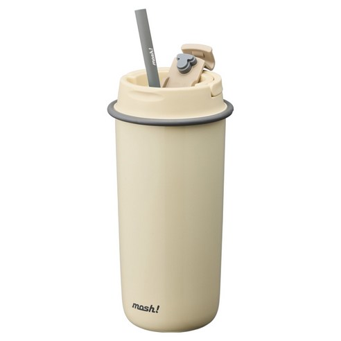 모슈 라떼 스트로우 텀블러, 아이보리, 700ml, 1개