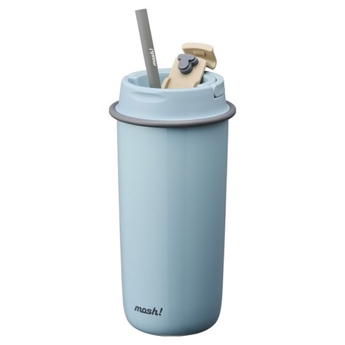 모슈 라떼 스트로우 텀블러, 스카이, 700ml, 1개