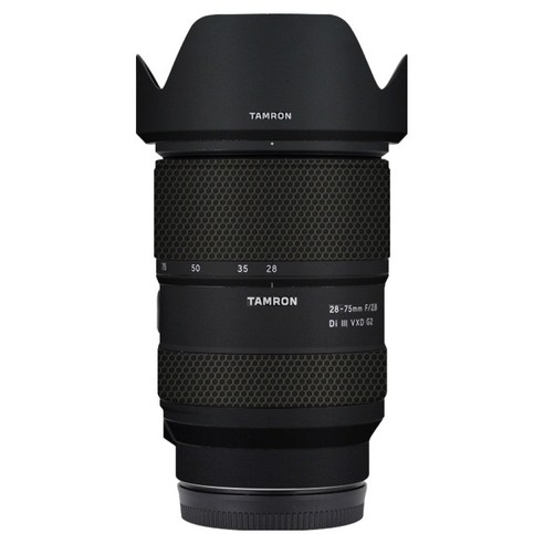 코엠스킨 탐론 28-75 G2 F2.8 렌즈 스킨 보호 필름 소니 마운트, 1개, 무광 블랙