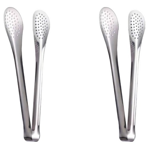 YOL 304 스테인레스 타공집게 240mm, 실버, 2개