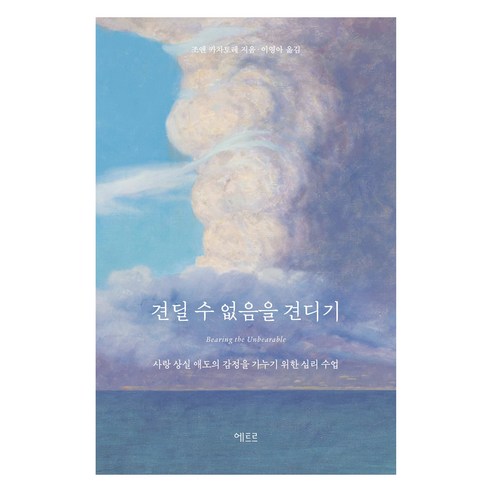 견딜 수 없음을 견디기:사랑 상실 애도의 감정을 가누기 위한 심리 수업, 에트르, 조앤 카차토레