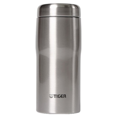 타이거 수퍼클린플러스 레트로 보온보냉 텀블러 MJF-A036, 실버(MJF-A036XF), 1개, 360ml