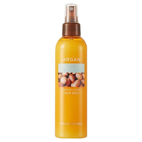 네이처리퍼블릭 아르간 에센셜 수분 헤어 미스트, 220ml, 1개