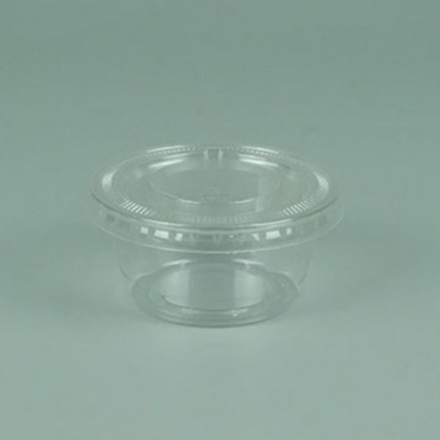 천운패키지 소스컵 62 x 45 x 32 mm, 1개, 100개입