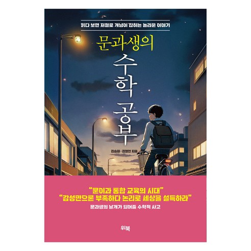 문과생의 수학 공부:읽다 보면 저절로 개념이 잡히는 놀라운 이야기, 문과생의 수학 공부, 김승태, 김영인(저), 위북, 김승태, 김영인