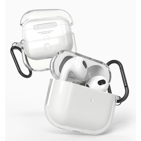 신지모루 변색방지 에어팟 프로 3세대 TPU 투명 케이스 + 철가루 방지... 개봉기 | 실사용 후기 - 상품 이미지 4