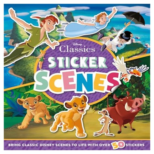Disney Classics : Sticker Scenes, Bonnier Books Ltd