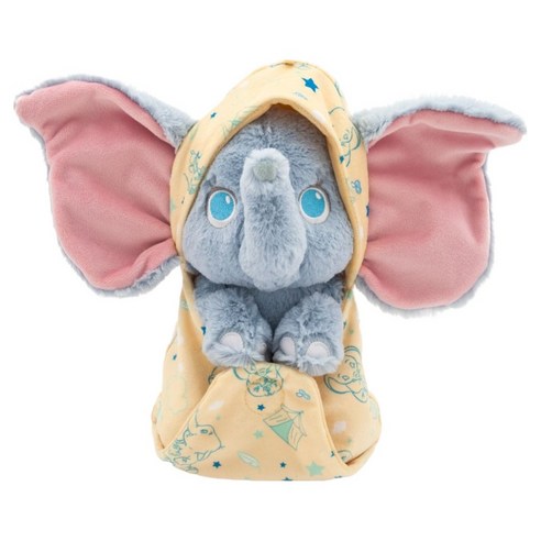 디즈니스토어 아기코끼리덤보 덤보 베이비 스몰 플러시 인형, 혼합색상, 1개, 25.4cm