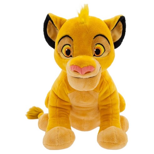 디즈니스토어 라이온킹 심바 미디움 플러시 인형, 혼합색상, 1개, 33cm