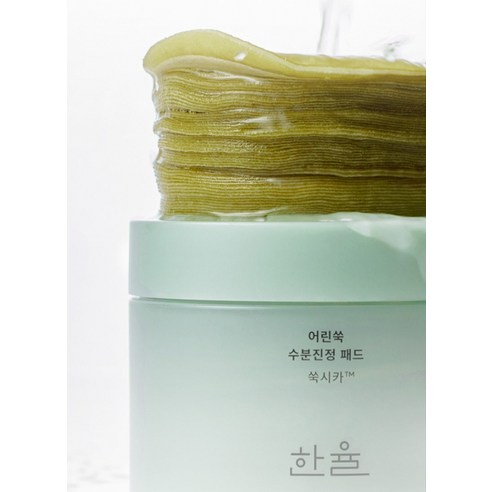 한율 어린쑥 수분진정 패드 170ml 솔직 후기 | 실사용자 리뷰 분석 - 상품 이미지 4
