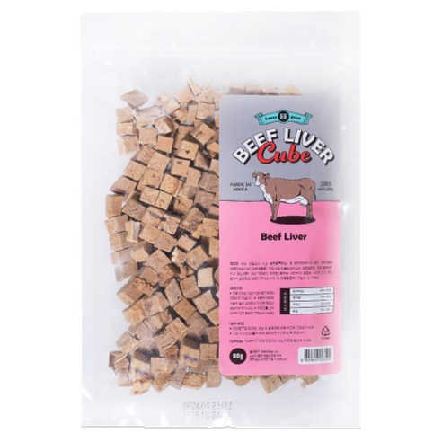 든든 반려동물 동결건조 간식, 1개, 90g, 소간