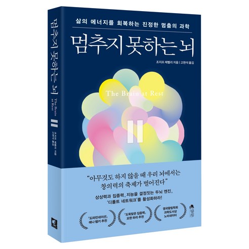 멈추지 못하는 뇌:삶의 에너지를 회복하는 진정한 멈춤의 과학, 조지프 제벨리 저/고현석 역, 갤리온