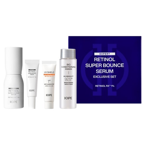 아이오페 레티놀 슈퍼 바운스 세럼 30ml 세트 솔직 후기 | 피부 타입별 분석 - 상품 이미지 1
