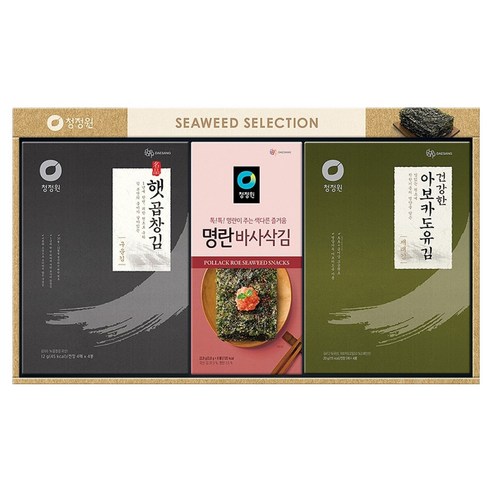 대상 햇곱창김 재래김 혼합 8호, 1세트